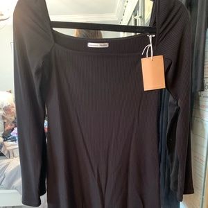 Reformation Long Sleeve Mini Dress